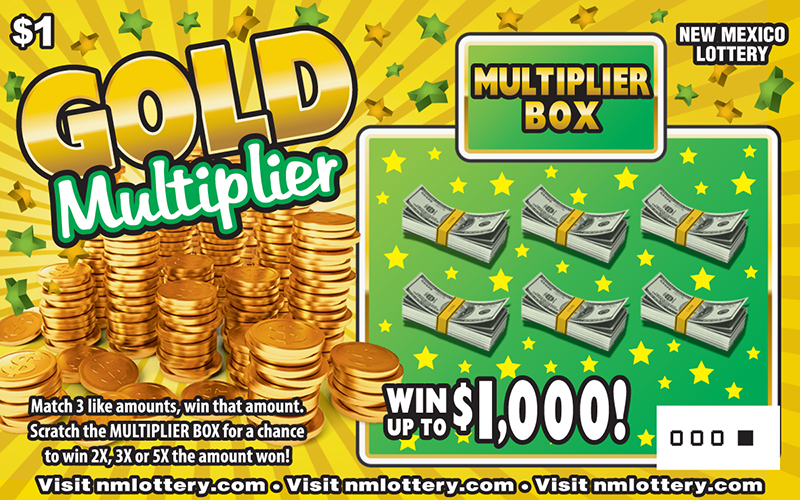 Gold Multiplier Scratcher