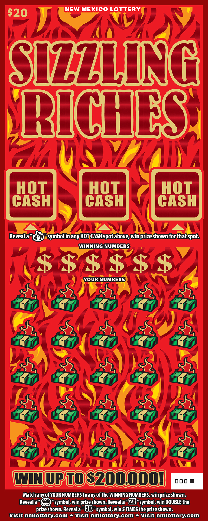 Sizzling Riches Scratcher