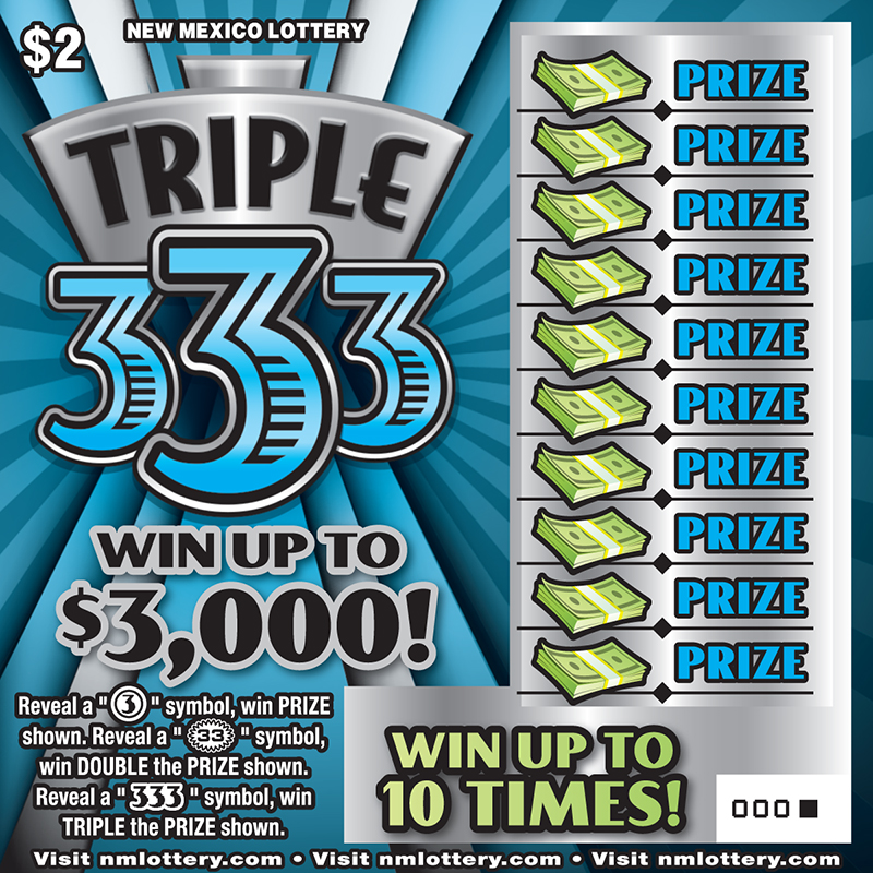 Triple 333 Scratcher